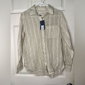 Striped Beige Shirt